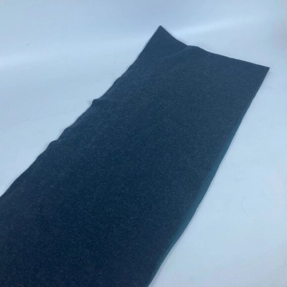 HERMES Bicolor fringe Scarf Cashmere Scarf/BlackBased - Picture 8 of 14